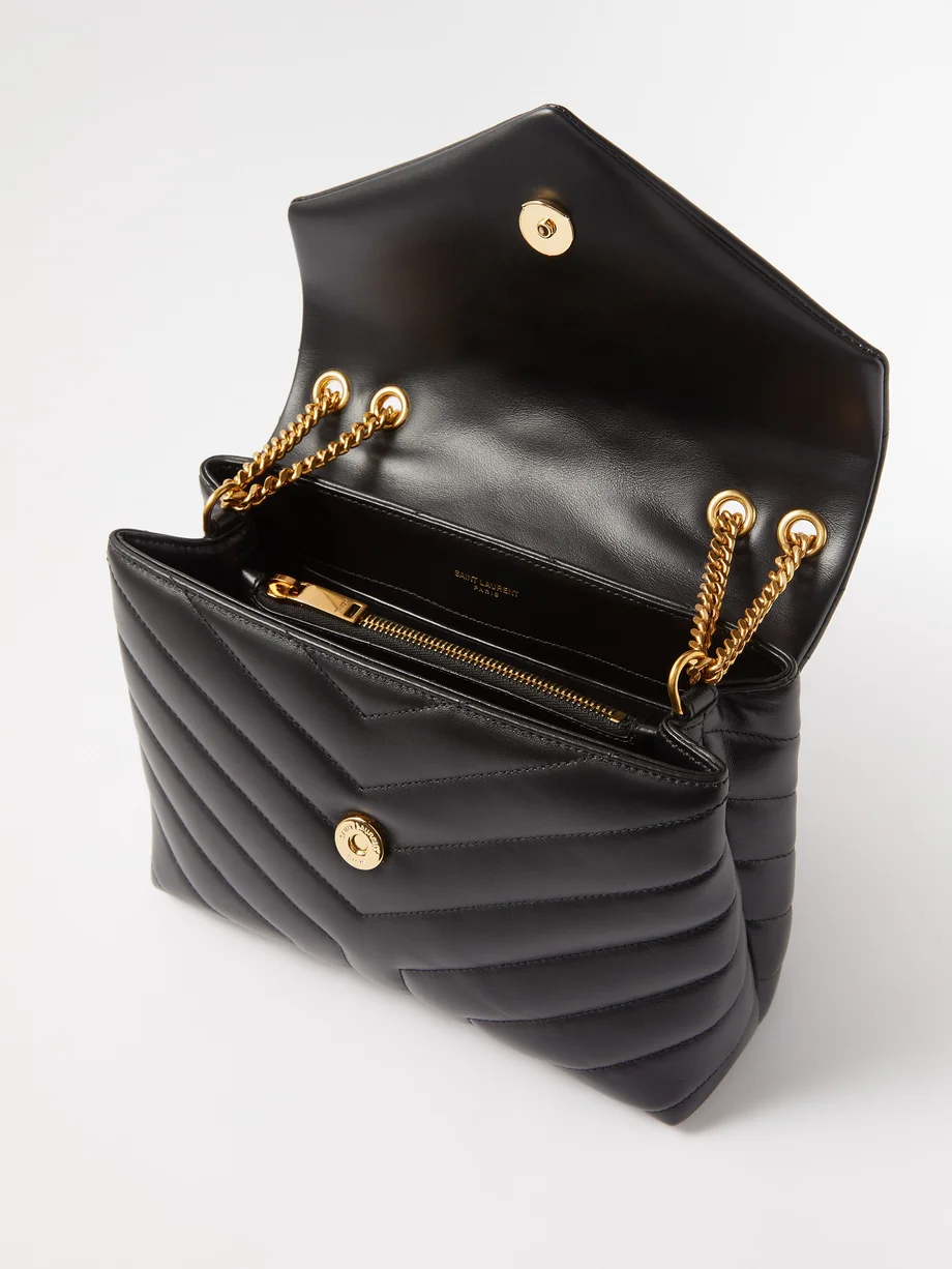 Y Loulou small quilted-leather shoulder bag 
