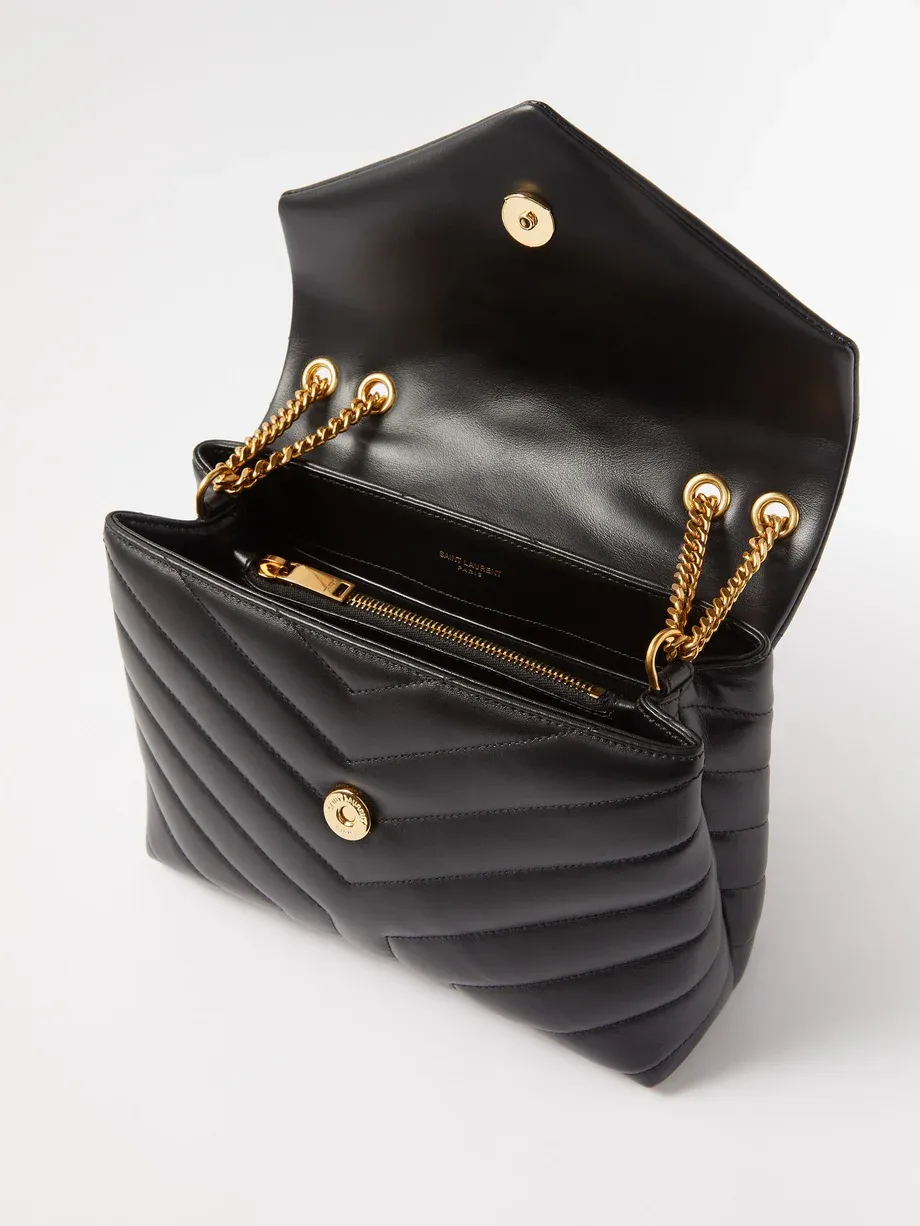 Y Loulou small quilted-leather shoulder bag 