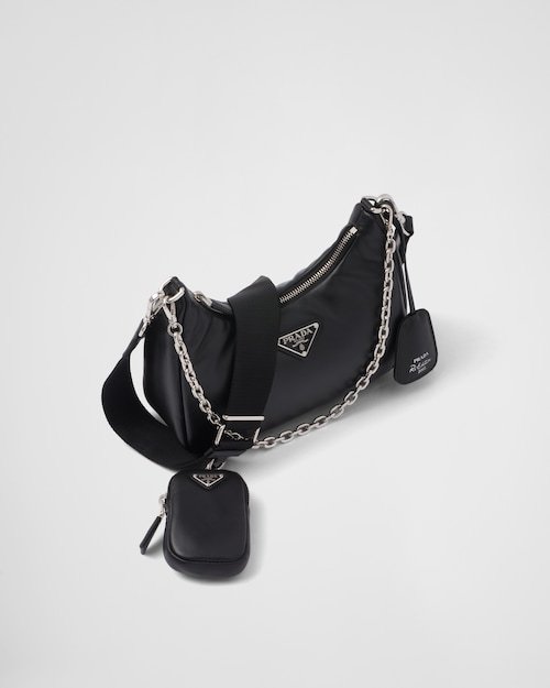 Padded nappa-leather PP Re-Edition shoulder bag -