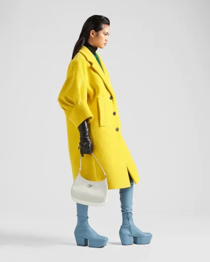 PP Cleo brushed leather shoulder bag - White