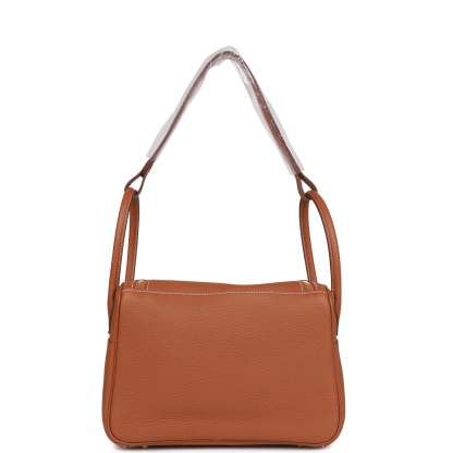 H Lindy 26 Gold Clemence Gold Hardware