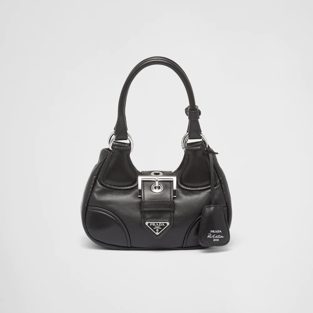 PP Moon padded nappa-leather bag - Black