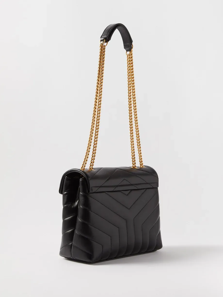 Y Loulou small quilted-leather shoulder bag 
