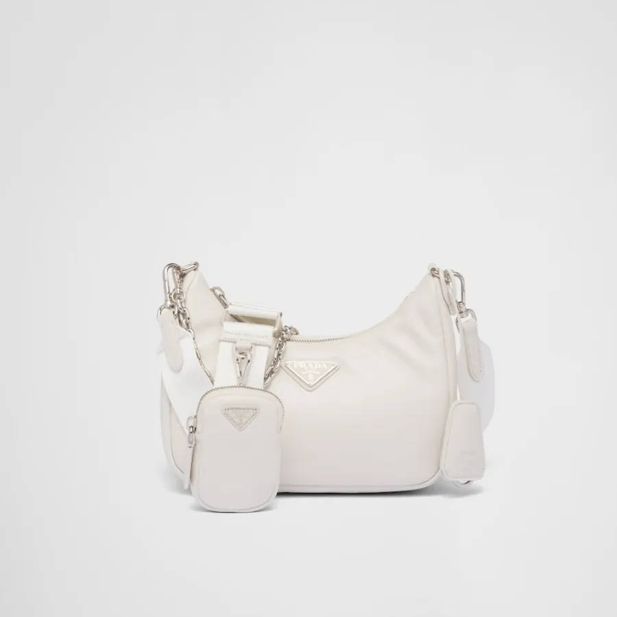 Padded nappa-leather PP Re-Edition shoulder bag -