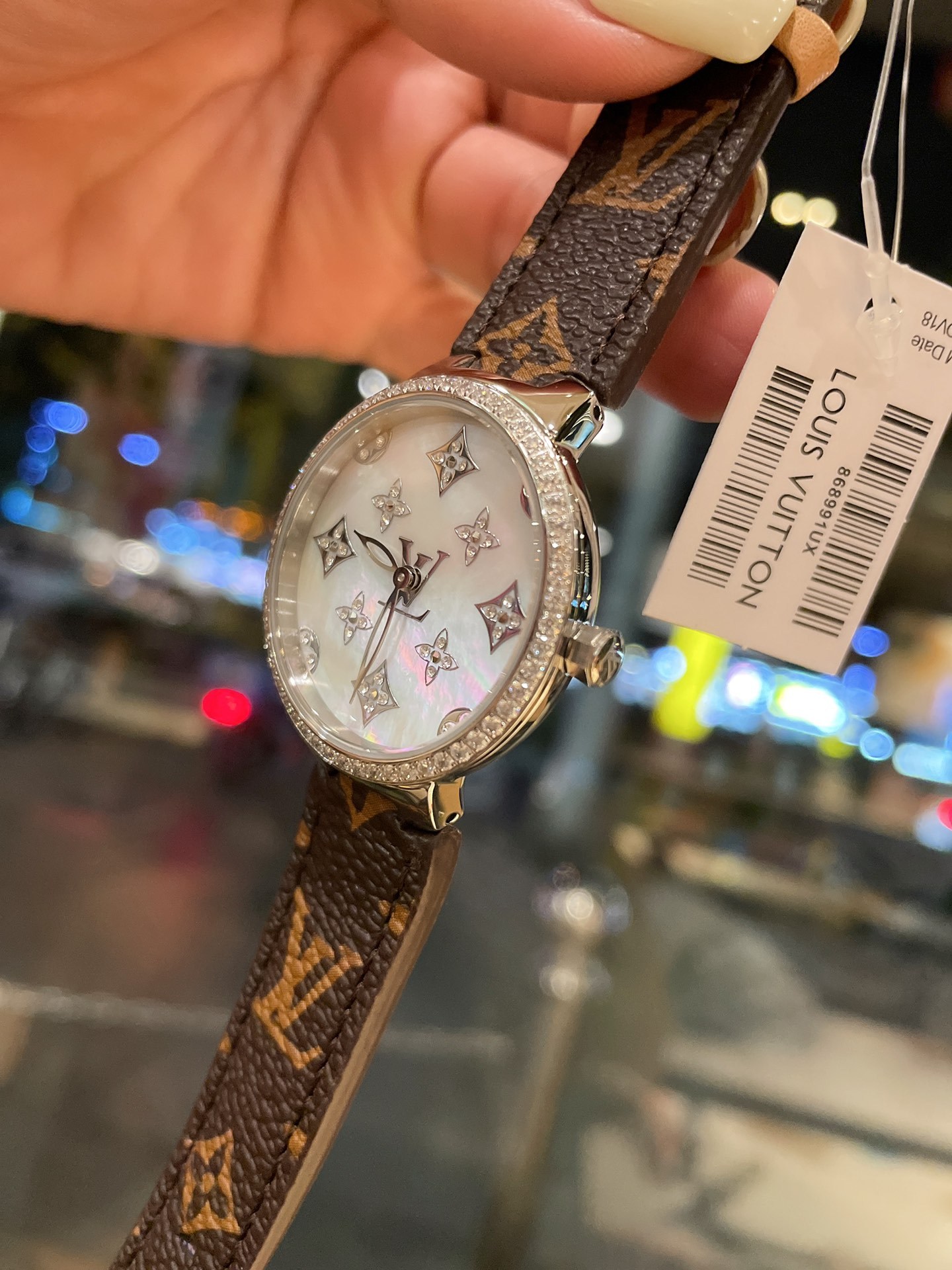 Louis Tambour slim monogran