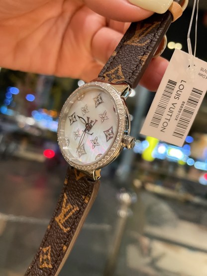 Louis Tambour slim monogran