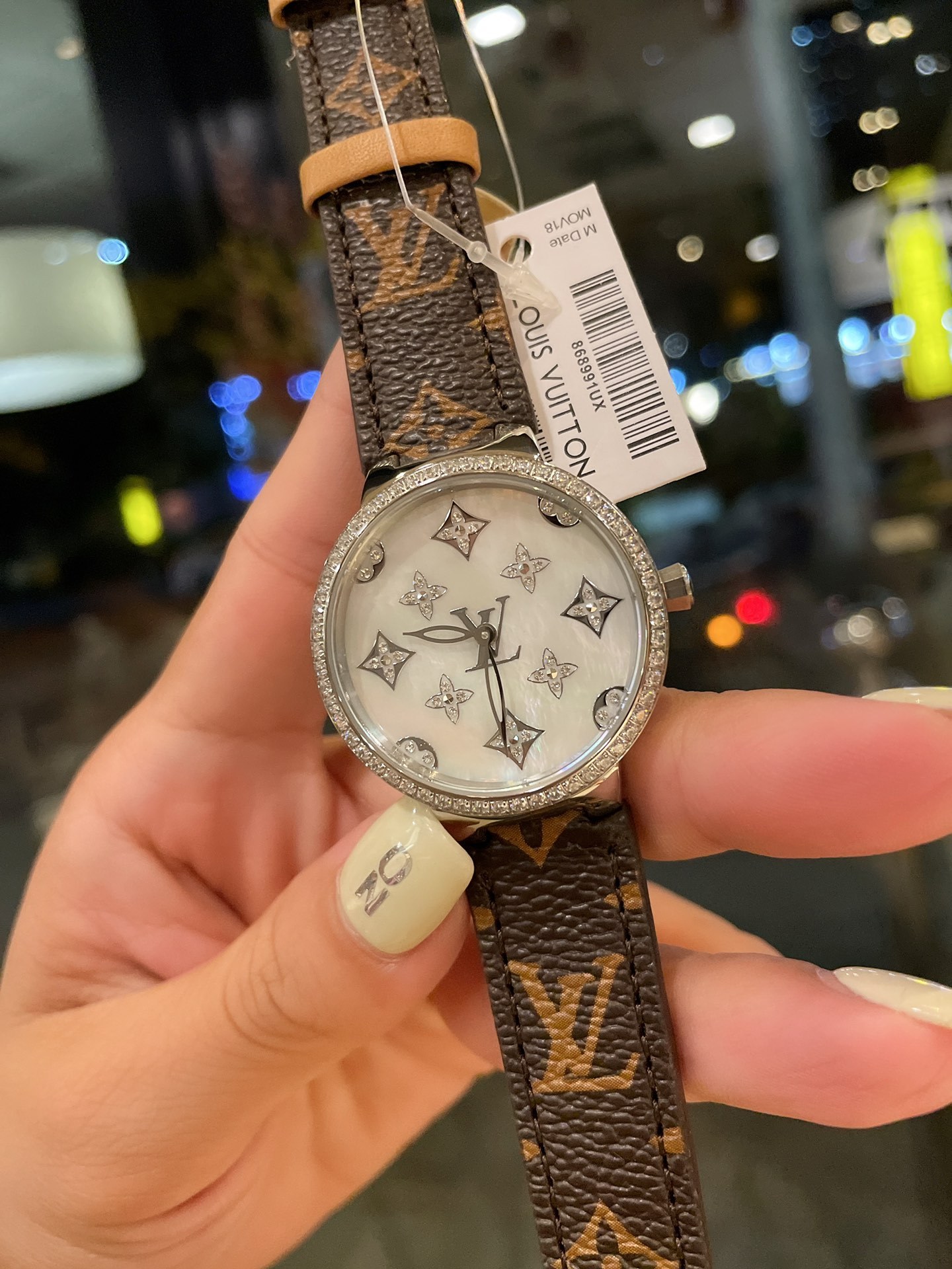 Louis Tambour slim monogran