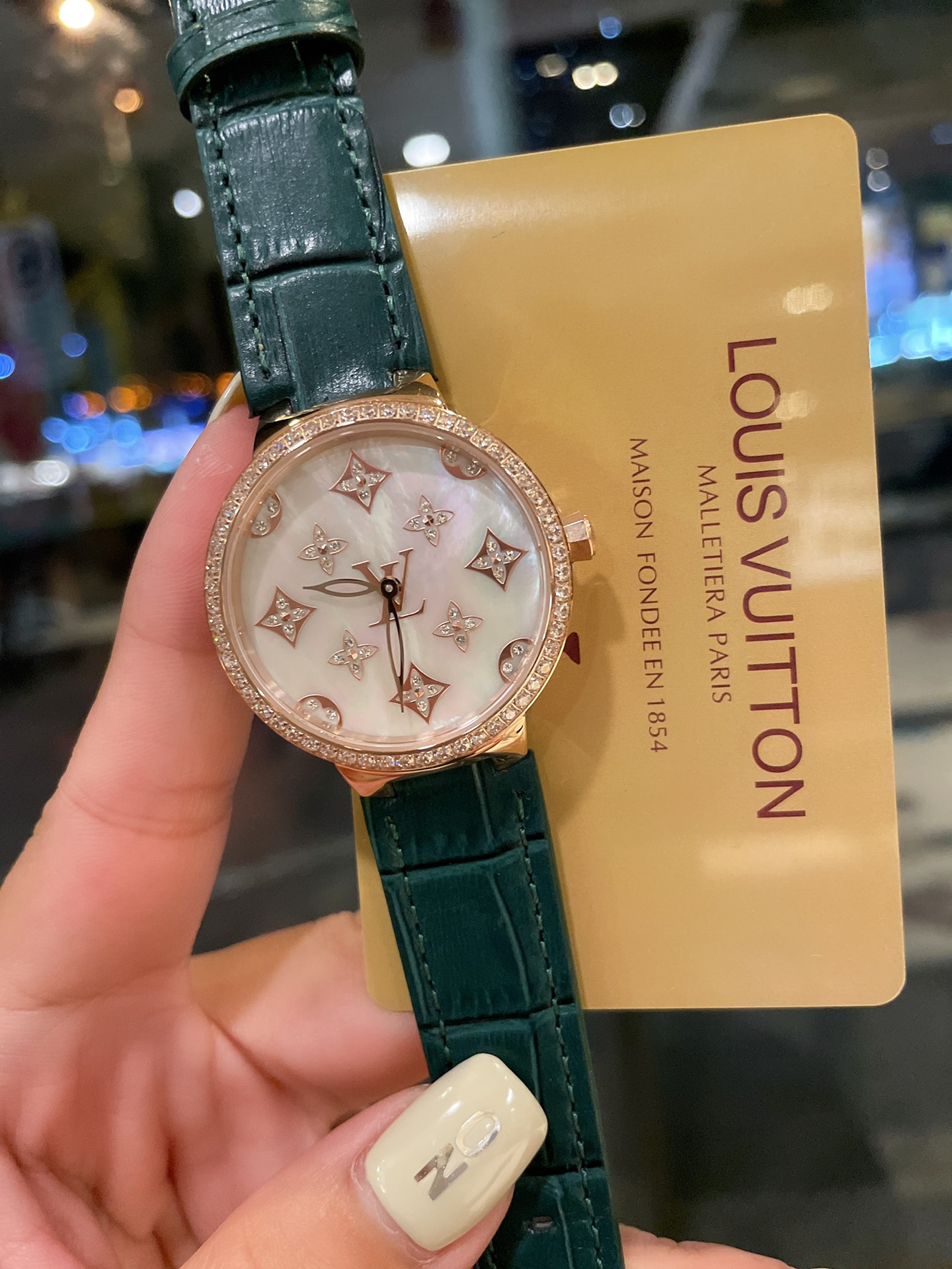 Louis Tambour slim monogran