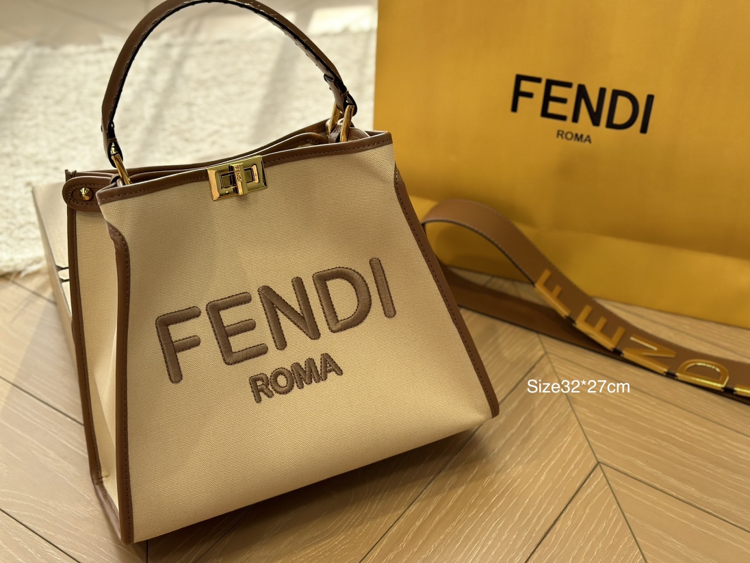 fen peekabo tote bag 