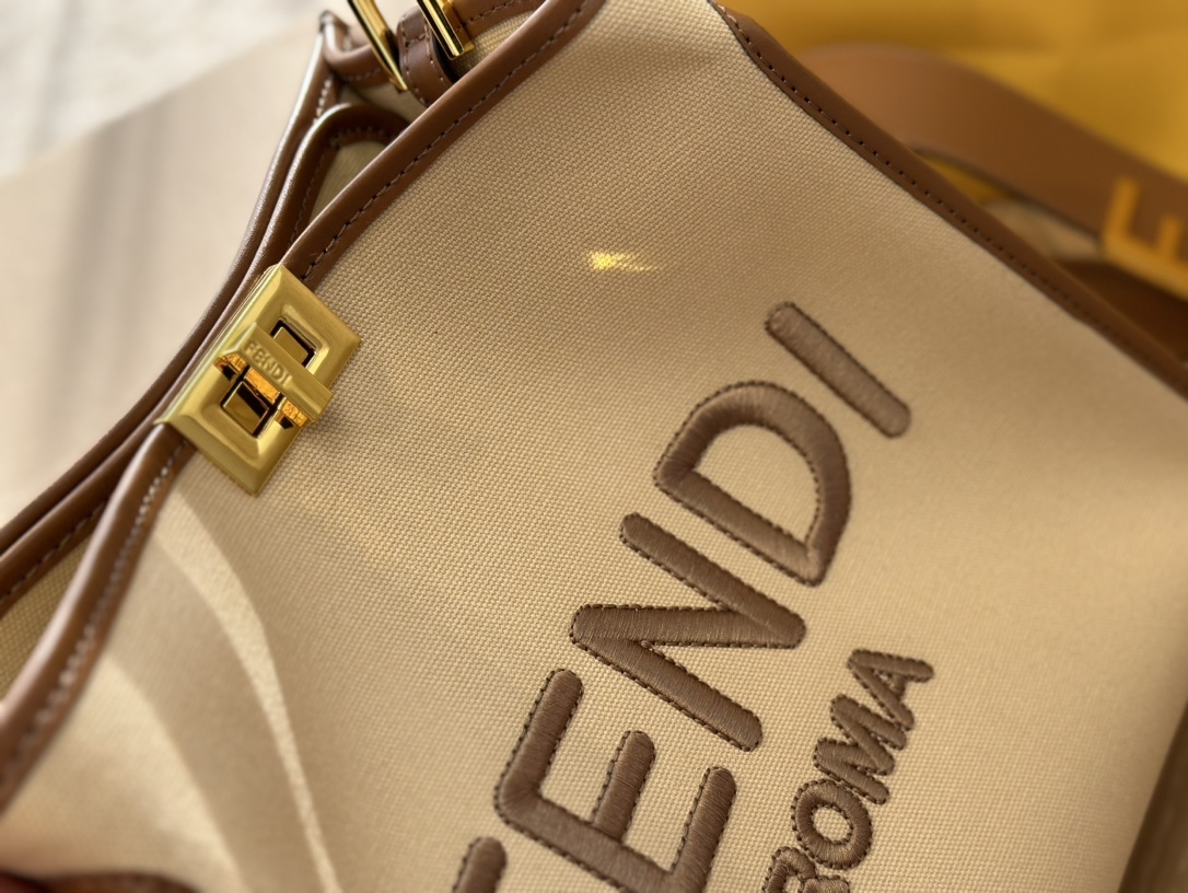 fen peekabo tote bag 