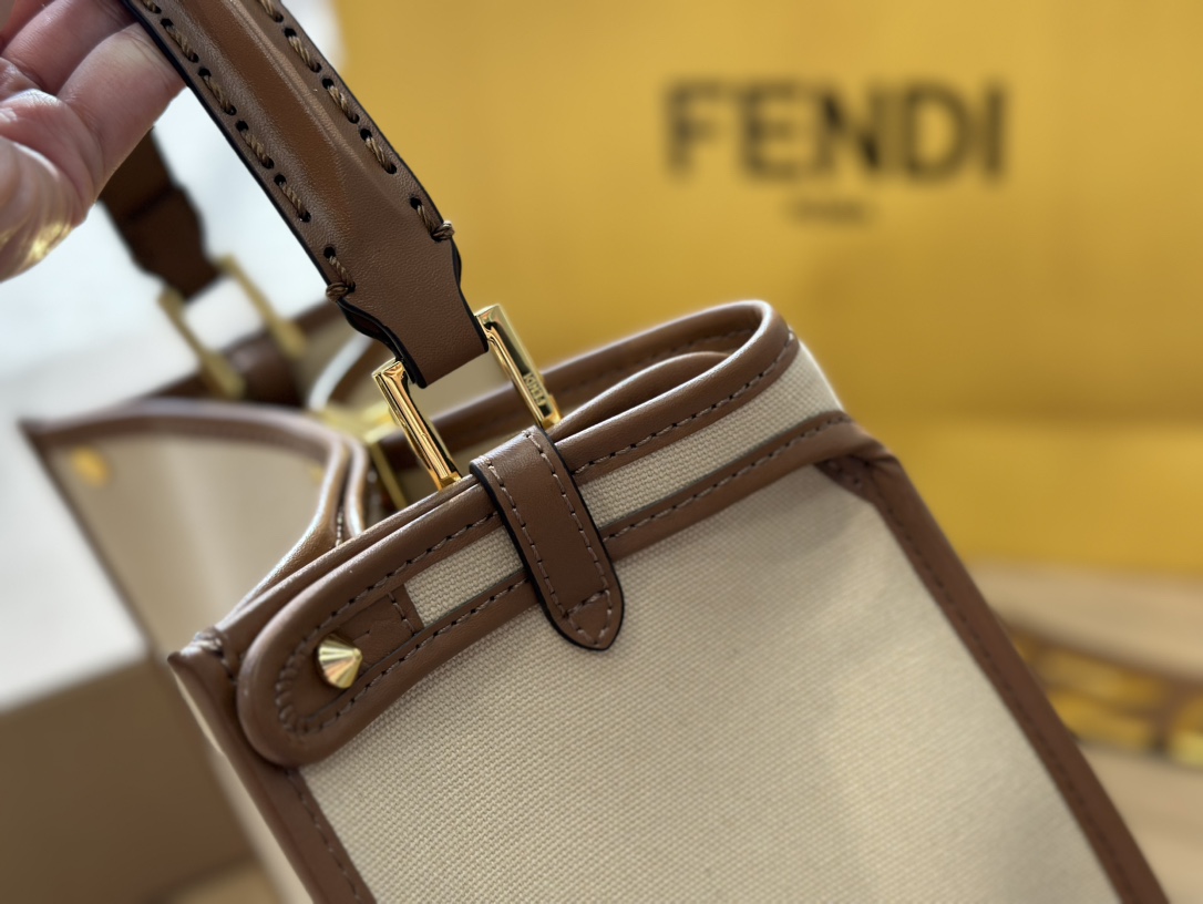 fen peekabo tote bag 