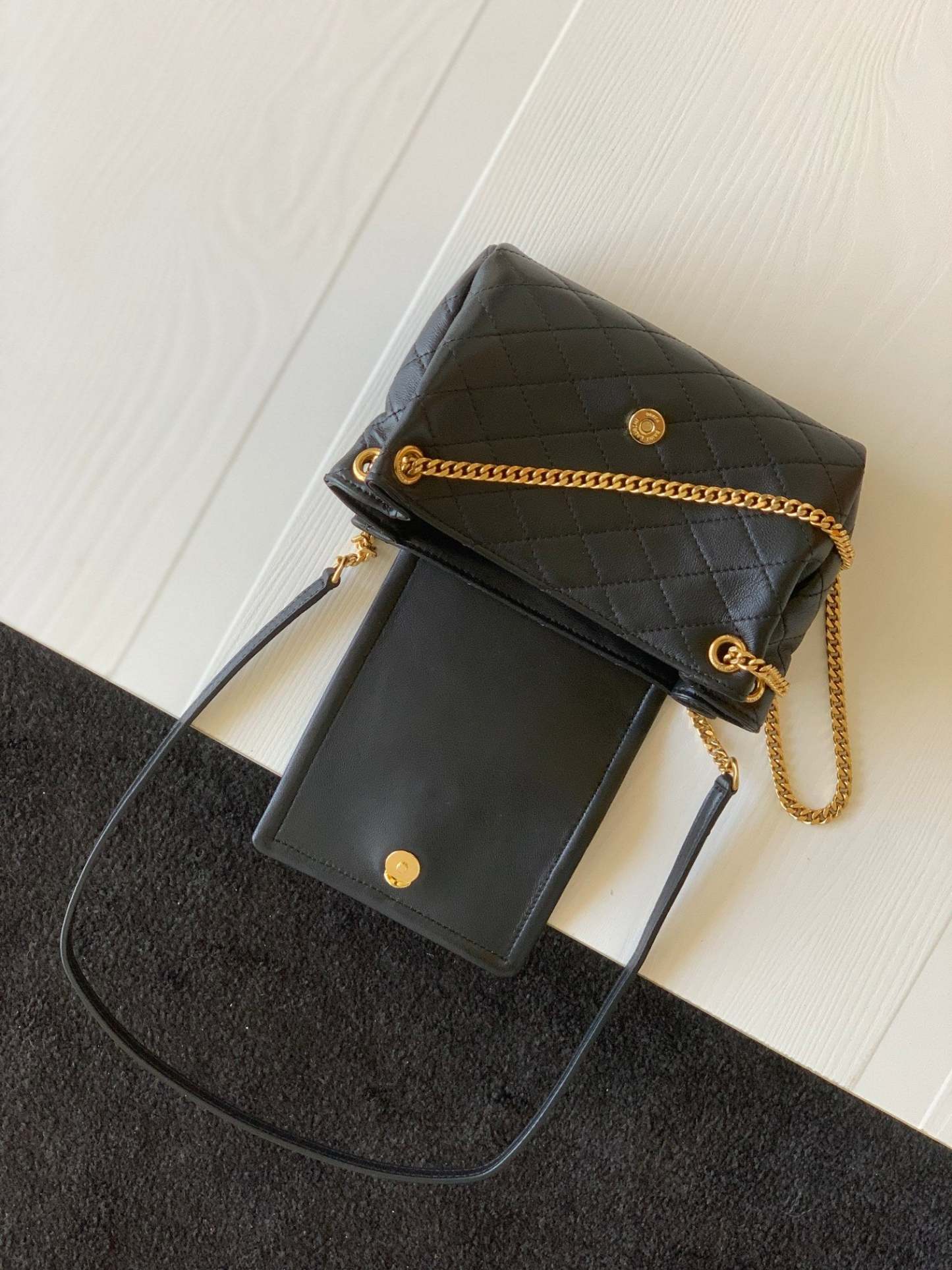 Y Mini Nolita In Lambskin Bag