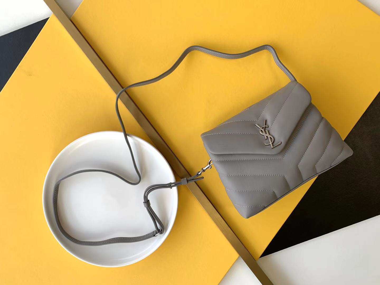 Y Loulou Toy Bag In Matelasse  Y Leather