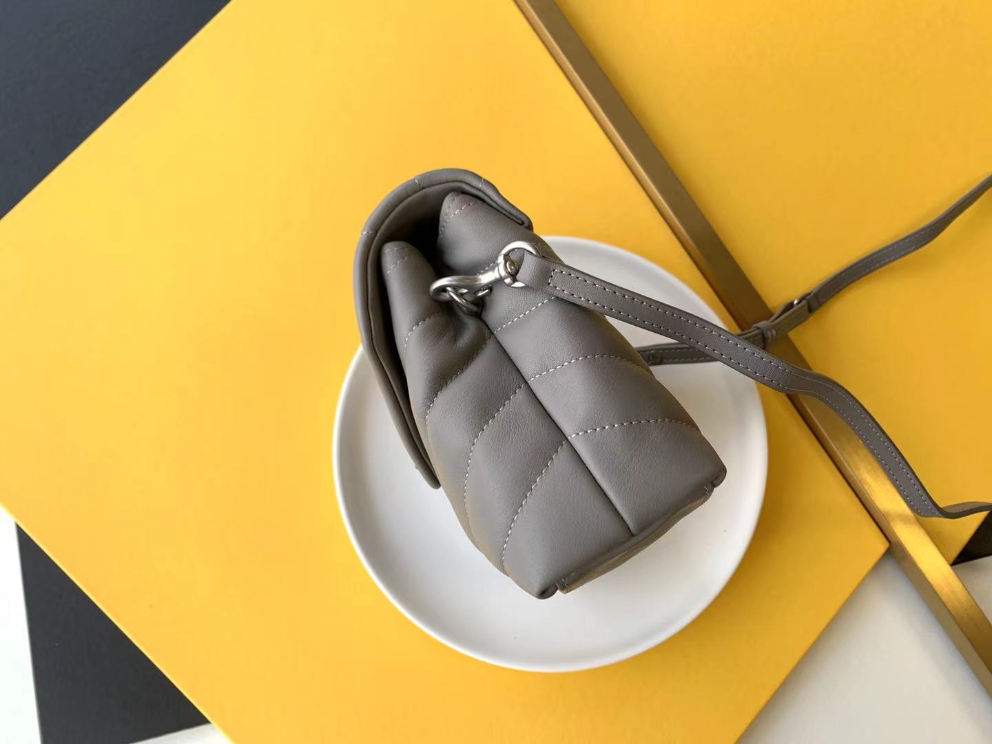 Y Loulou Toy Bag In Matelasse  Y Leather