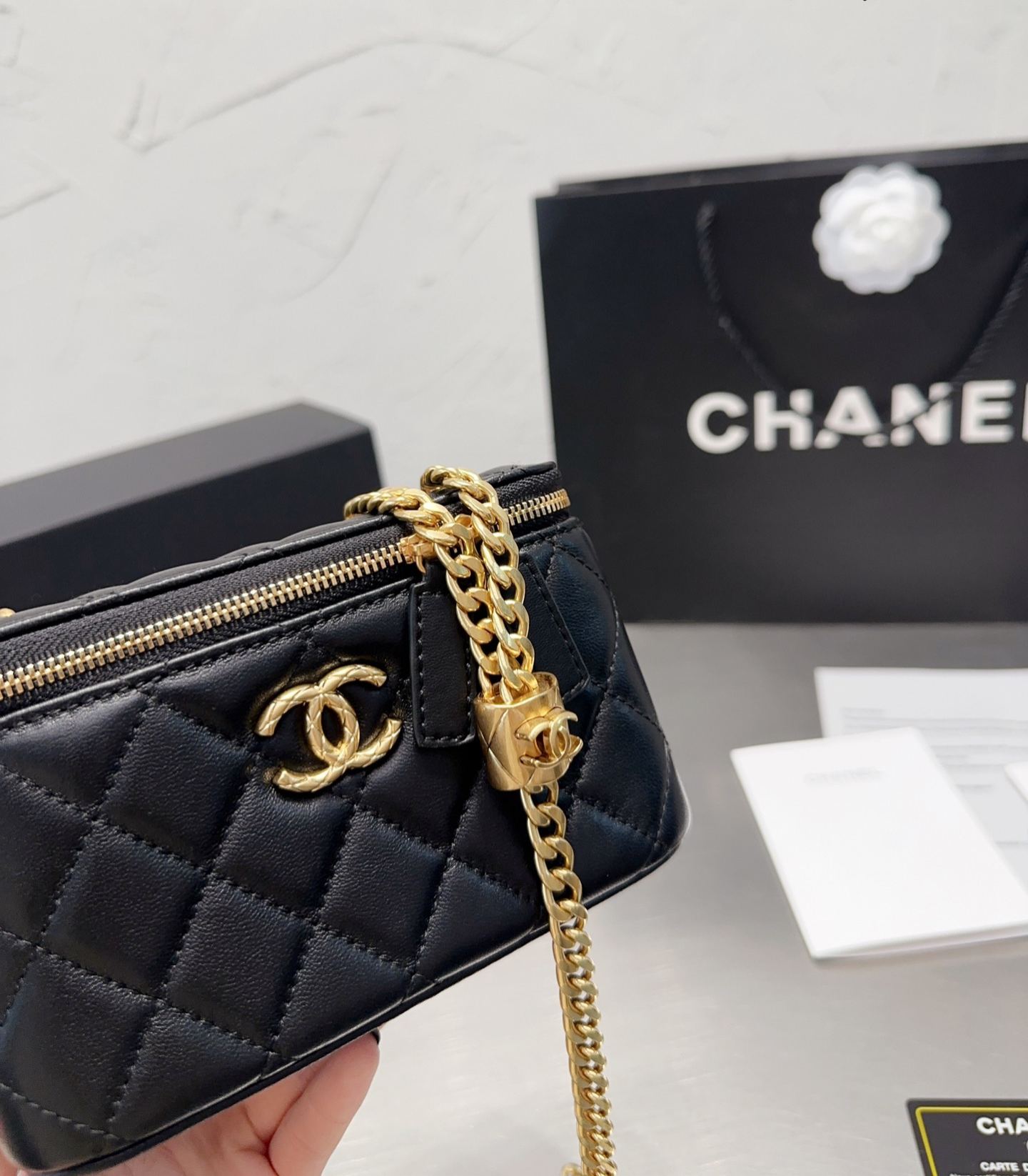 22K小金珠調節扣WOC黑金– SassyDuo