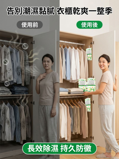 掛式除濕防黴乾燥袋