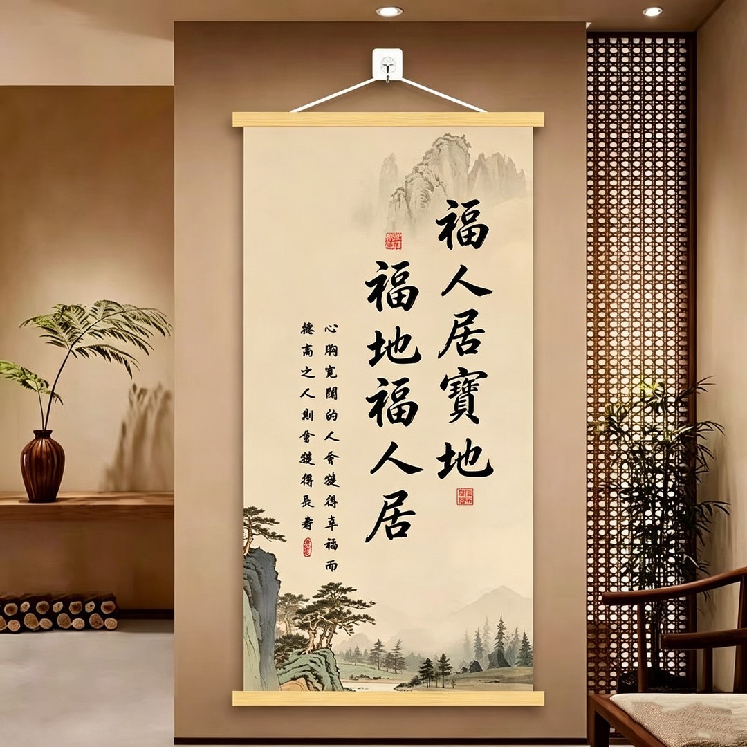 福地福人居掛畫