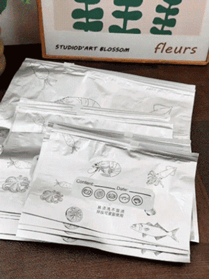 【鎖住新鮮】鋁箔抗菌保鮮袋