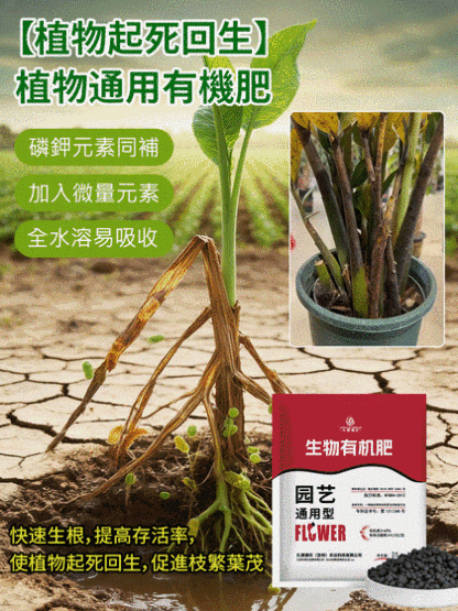 【植物起死回生】植物通用有機肥