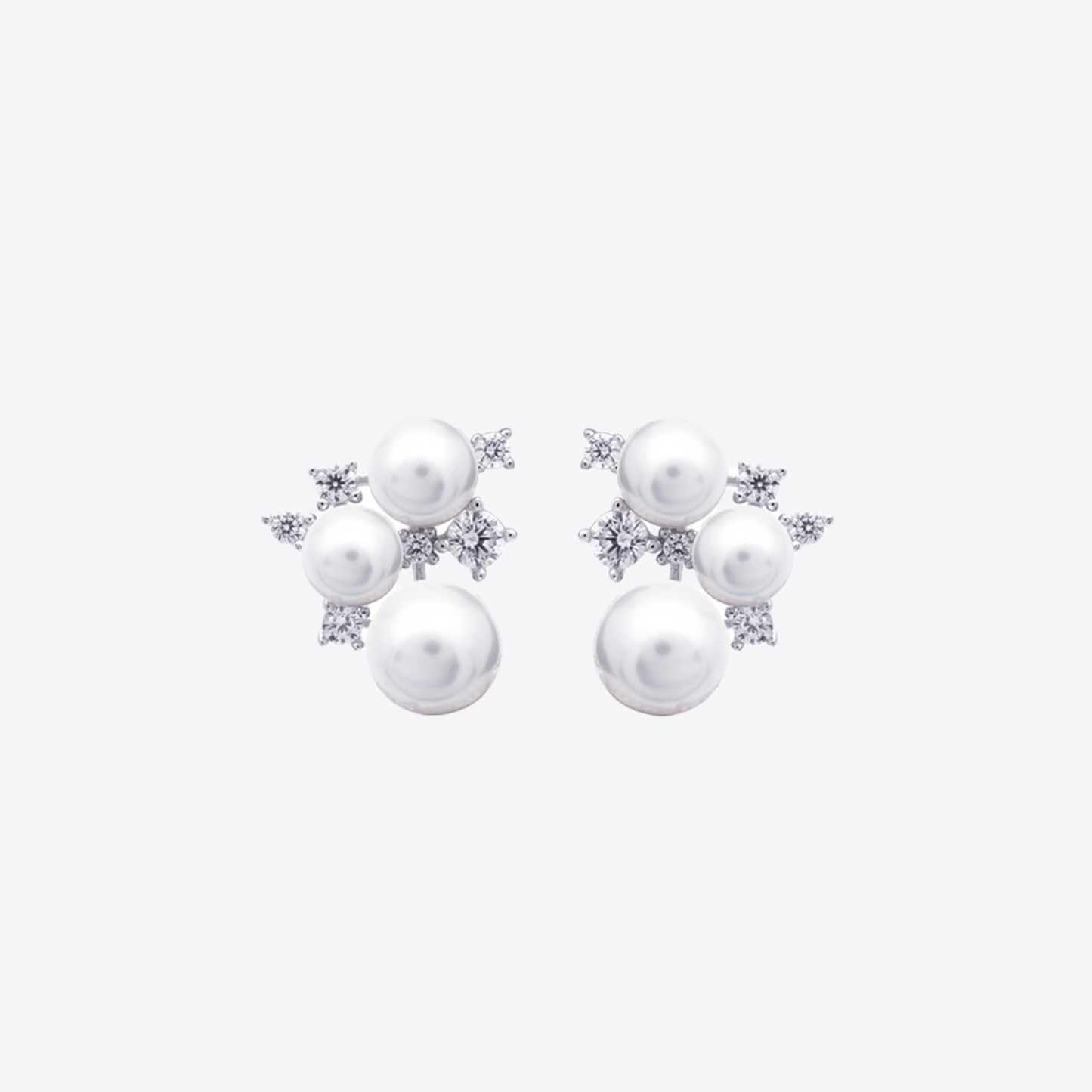 Leaf Pearl Earrings