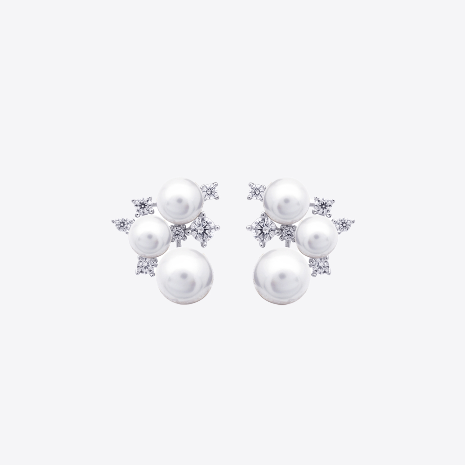 Leaf Pearl Earrings