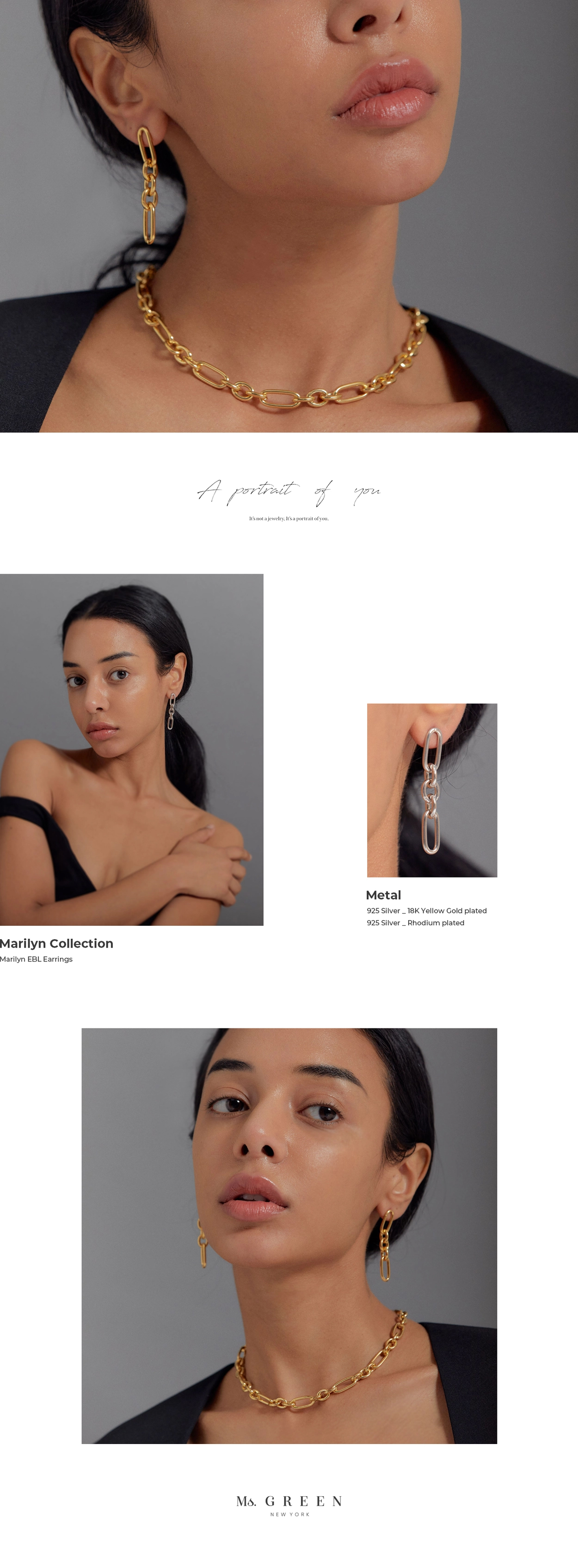 Marilyn EBL Earrings (W/Y)