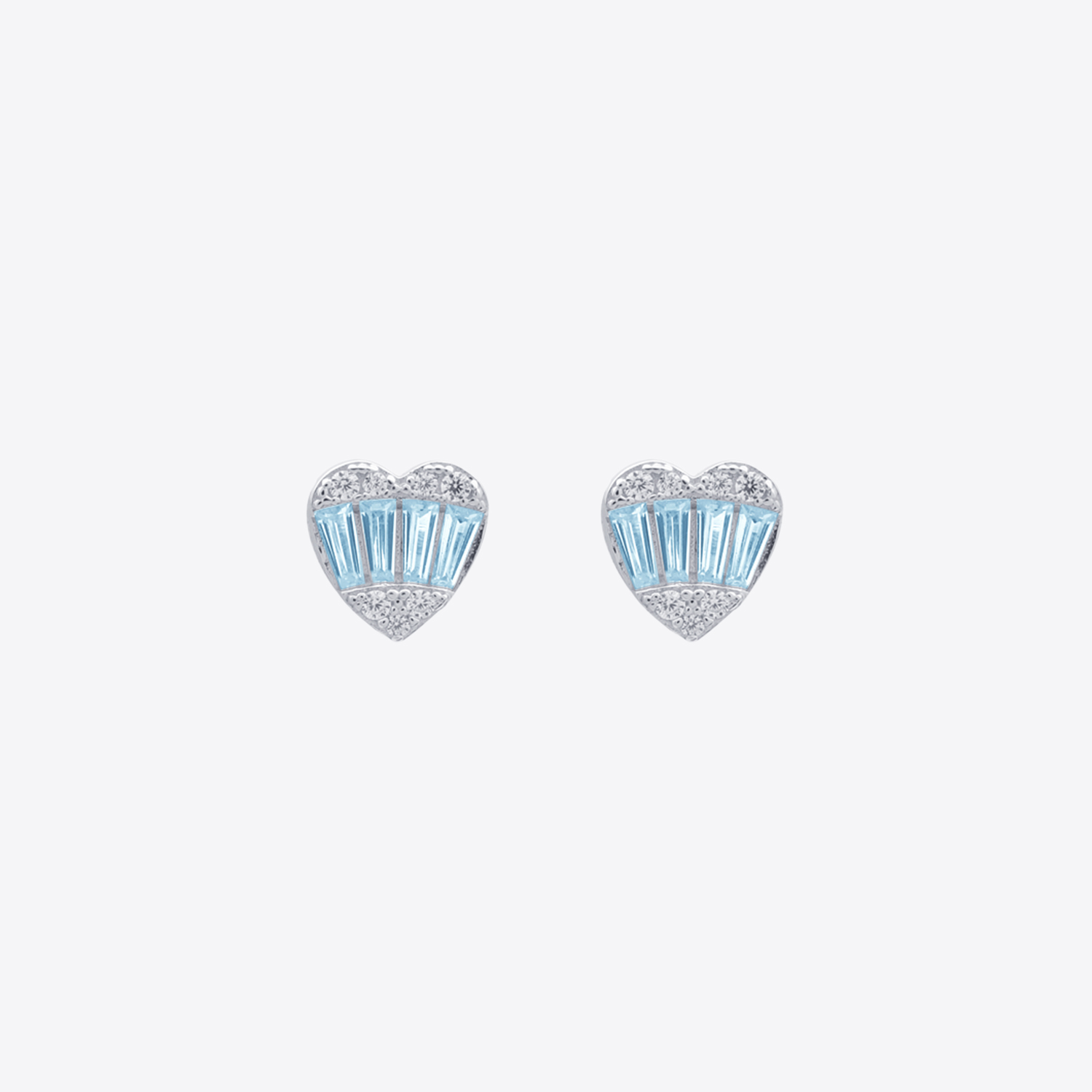 Rail Heart Earrings