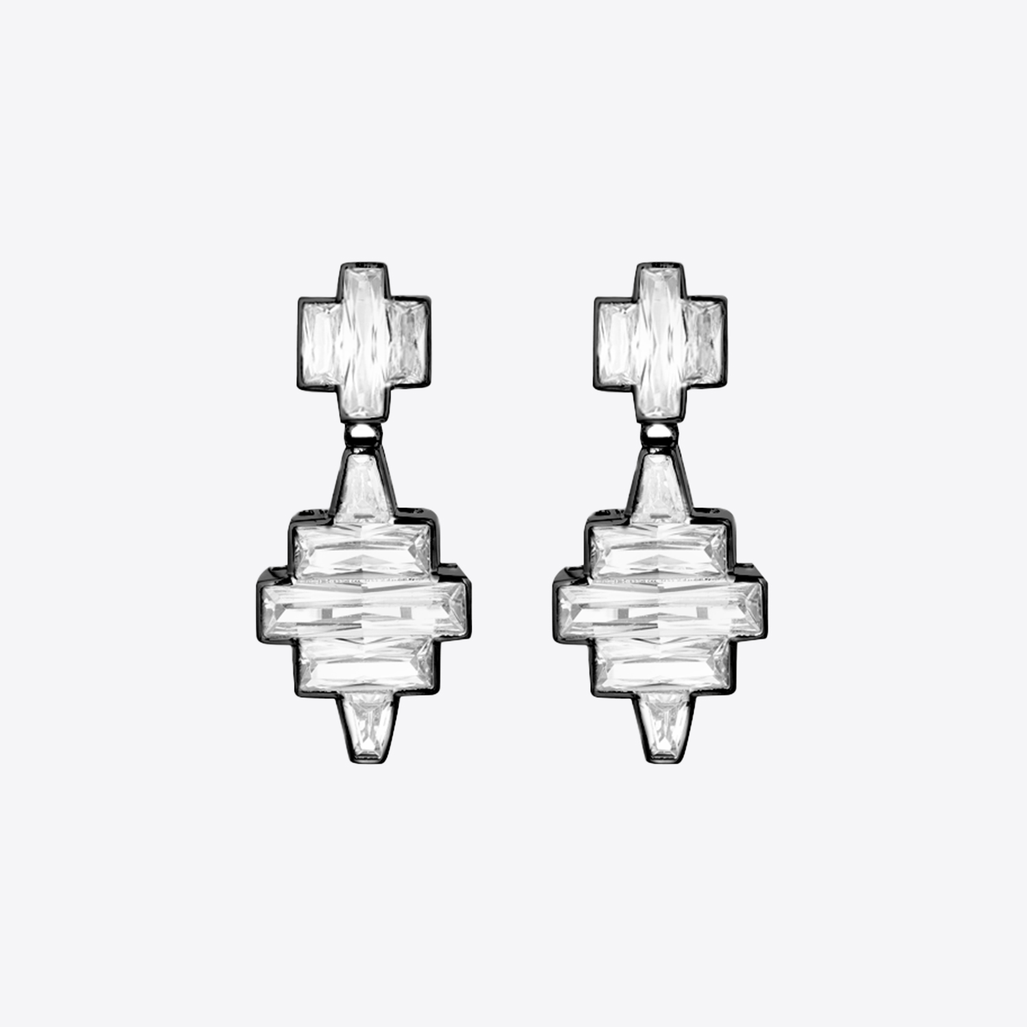 Chatelet Deco Black Earrings 샤틀레 데코 블랙 귀걸이