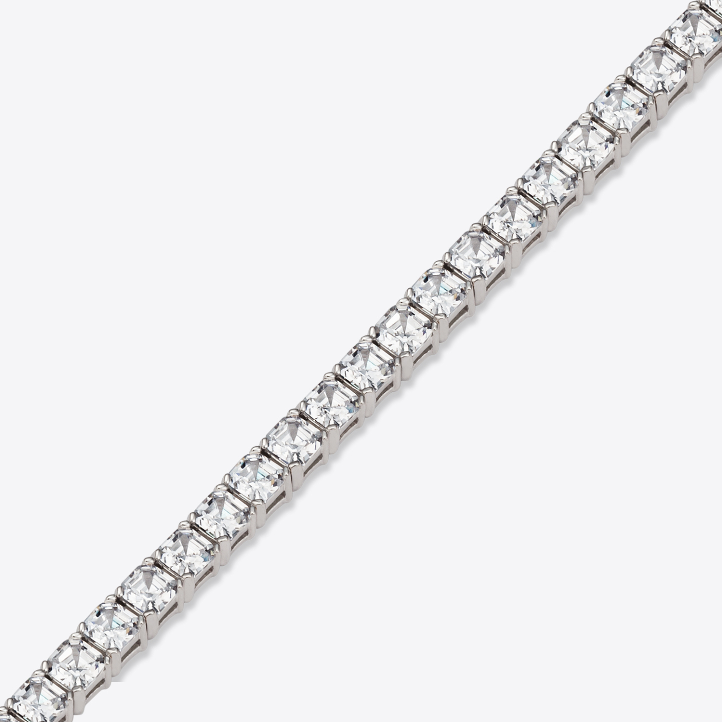 Asscher Tennis Bracelet 애셔 테니스 팔찌