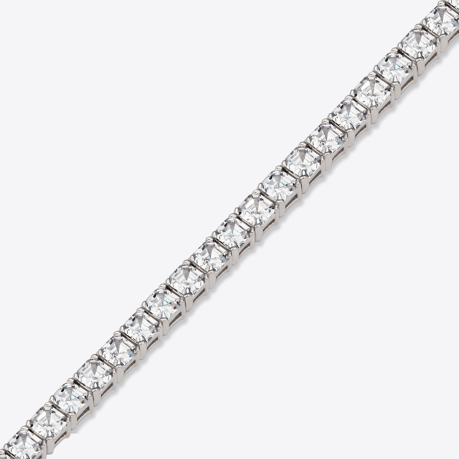 Asscher Tennis Bracelet 애셔 테니스 팔찌