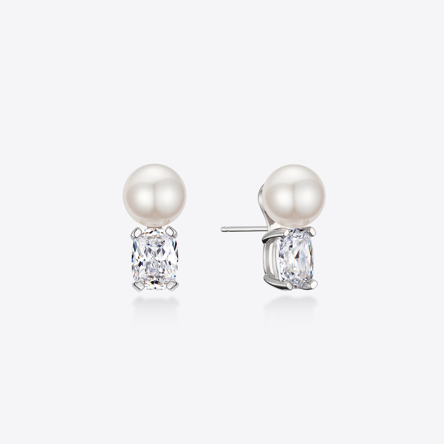 Cushion Pearl Earrings 쿠션 펄 귀걸이 