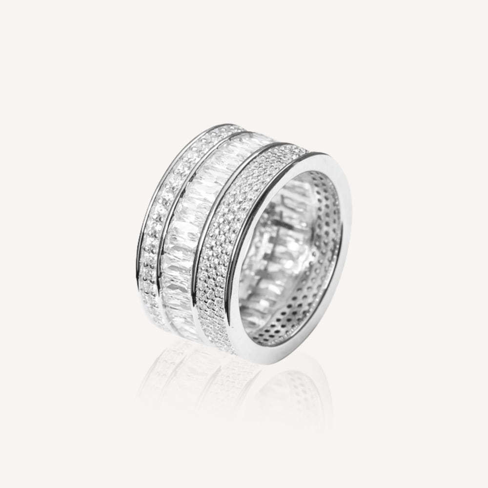 Chatelet Triple Row Ring (W/Y/B) 샤틀레 트리플 로우 반지