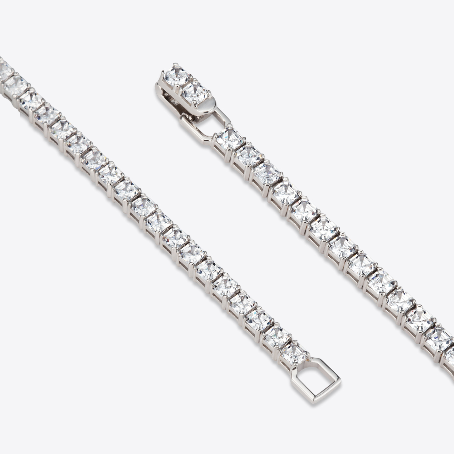 Asscher Tennis Bracelet 애셔 테니스 팔찌