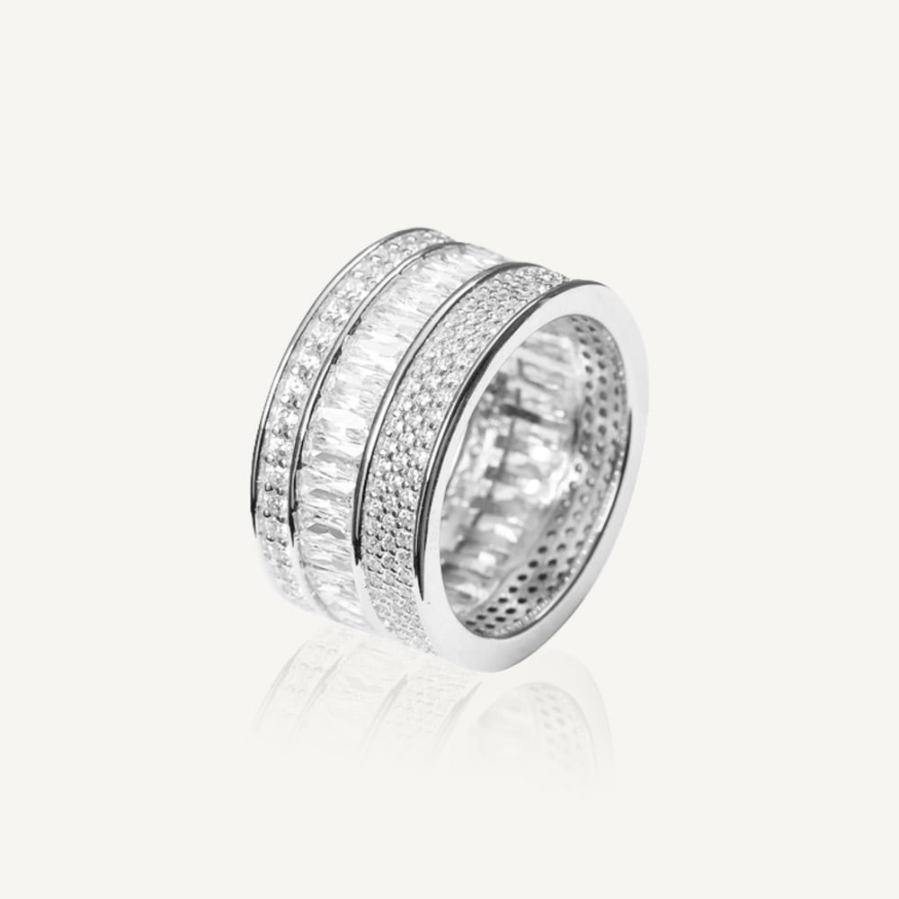 Chatelet Triple Row Ring (W/Y/B) 샤틀레 트리플 로우 반지