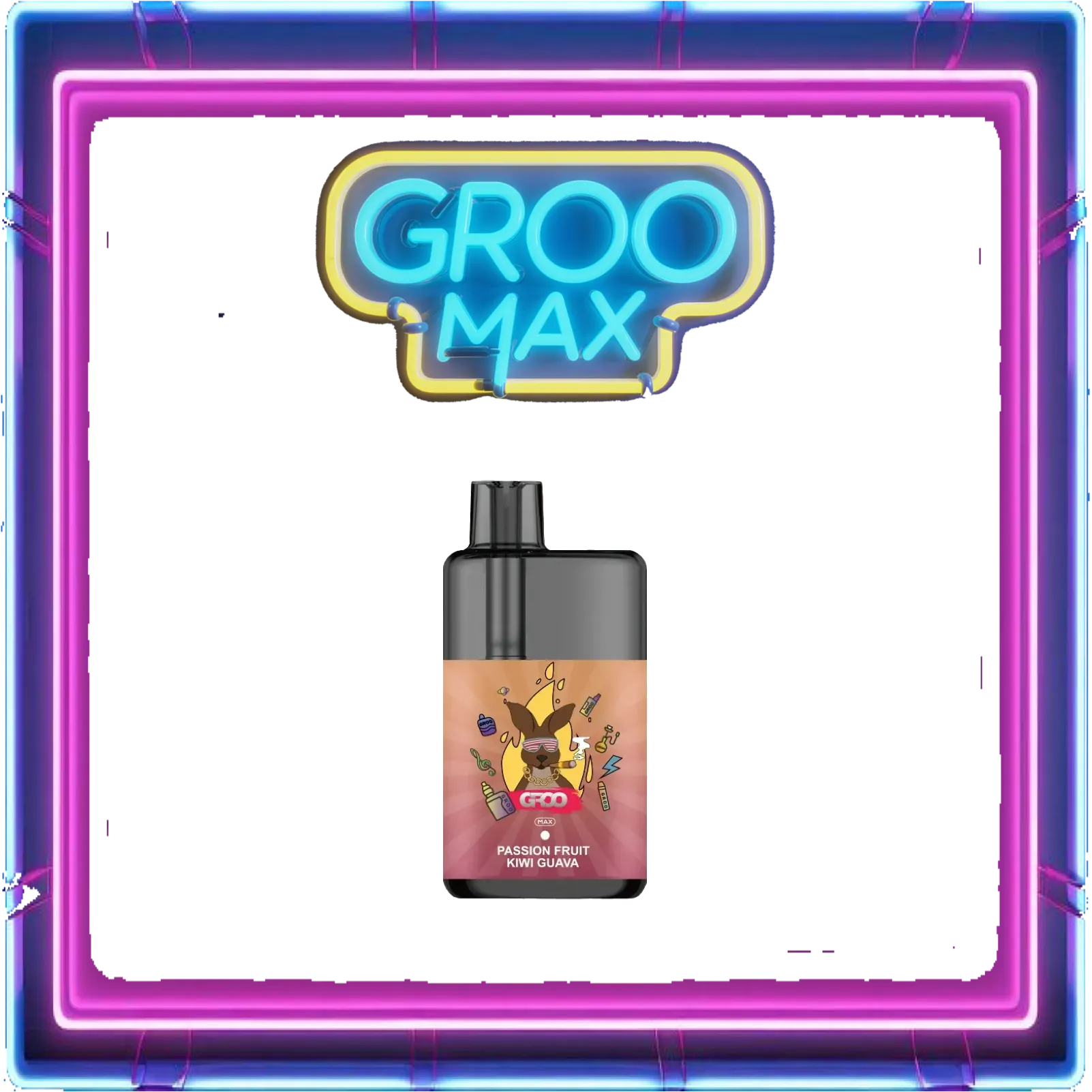 Passion Fruit Kiwi Guava GROO MAX