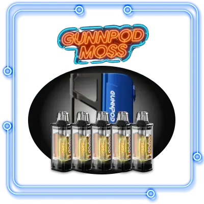 GUNNPOD MOSS Packages：1kit+5POD
