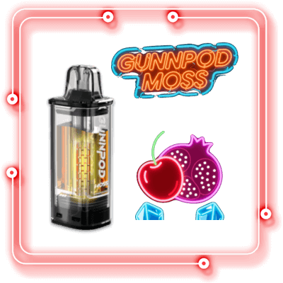 Cherry Pomegranate Ice Gunnpod Moss Pod