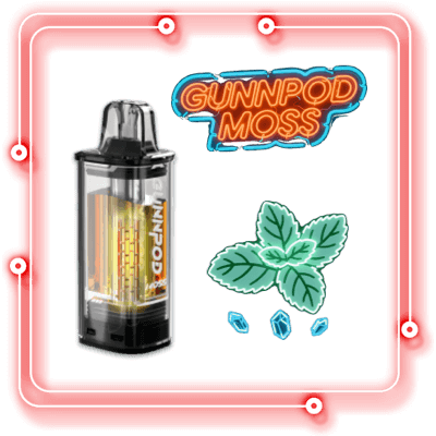 Cool Mint Gunnpod Moss Pod