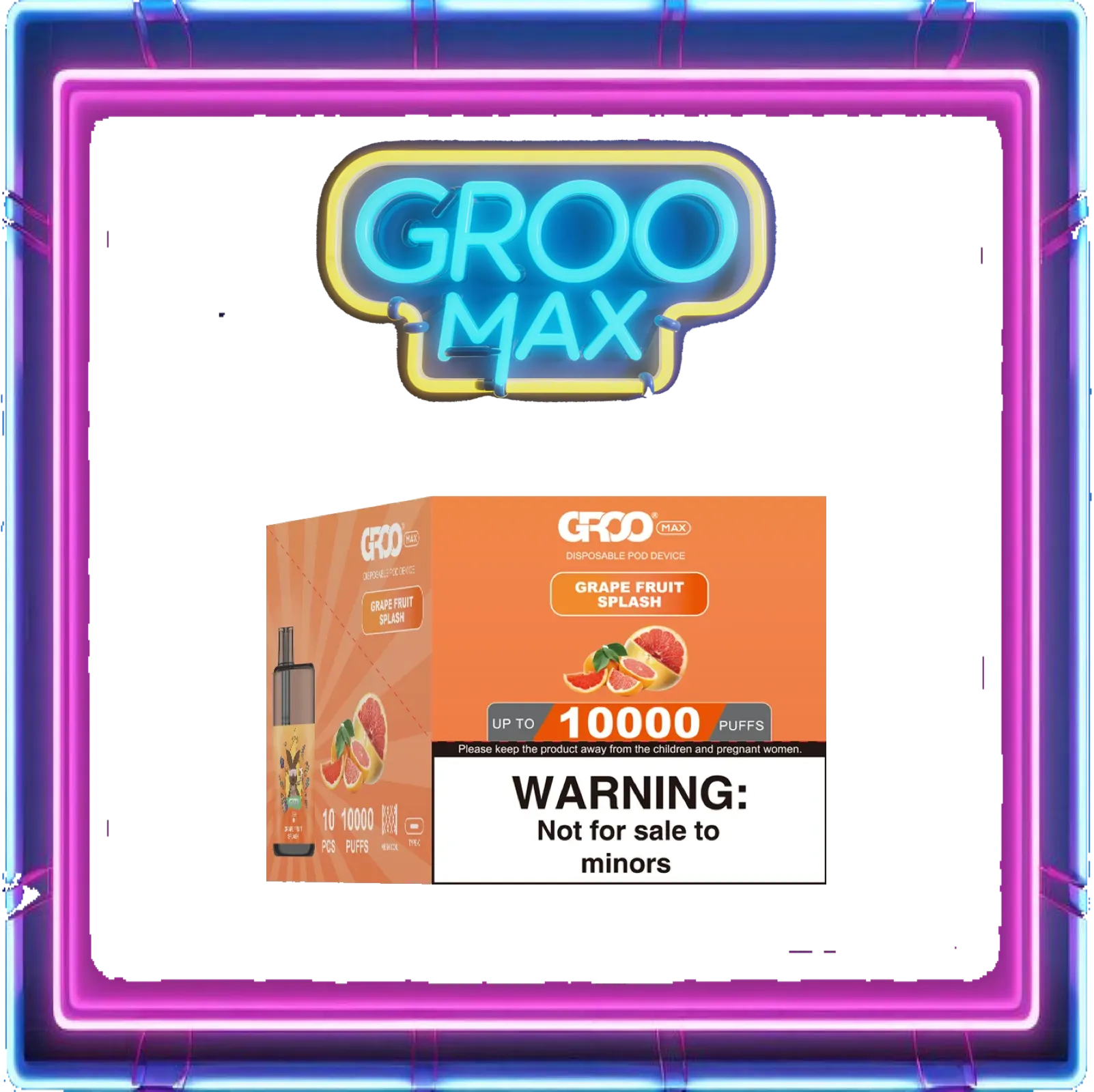 GROO MAX 10pcs