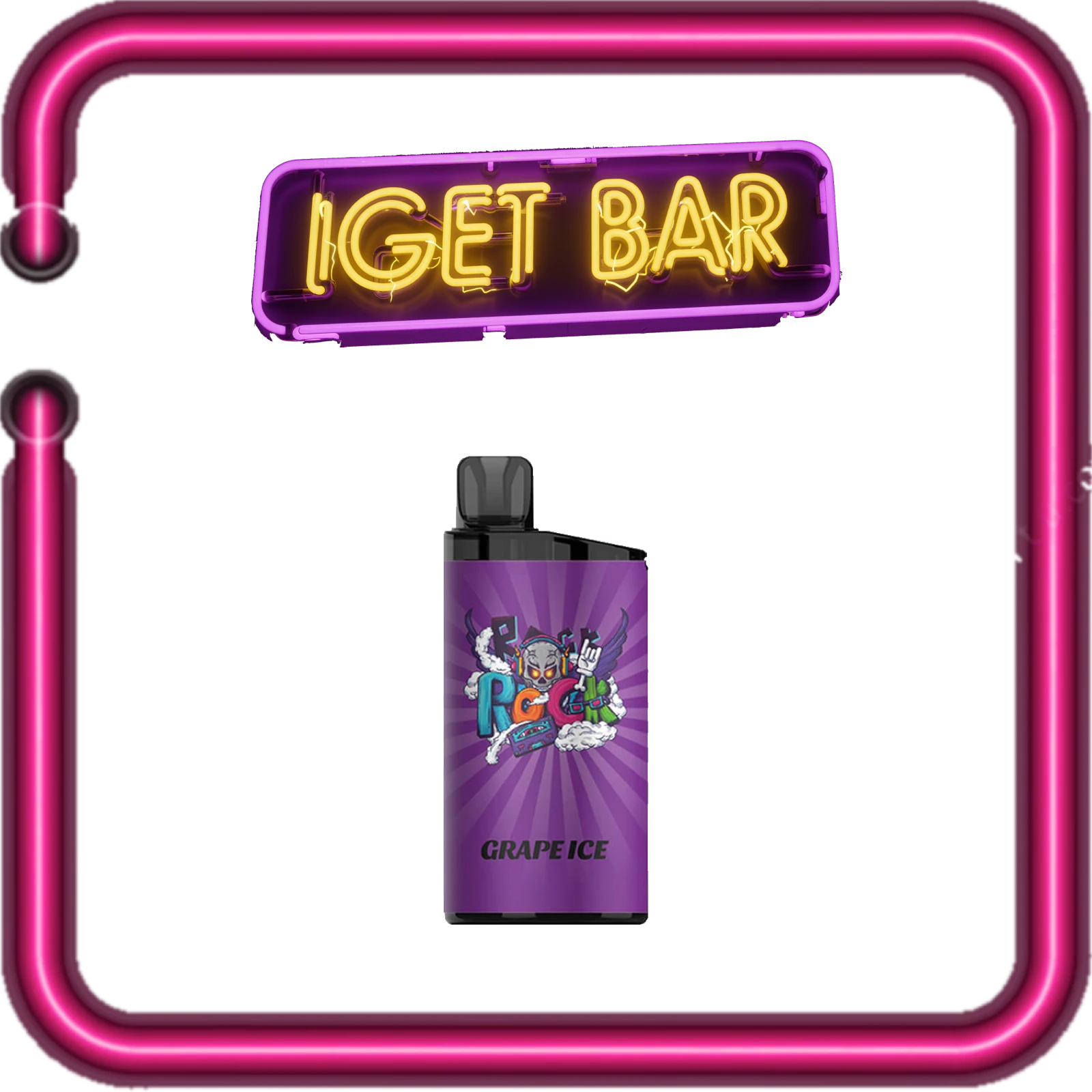Grape Ice Iget Bar