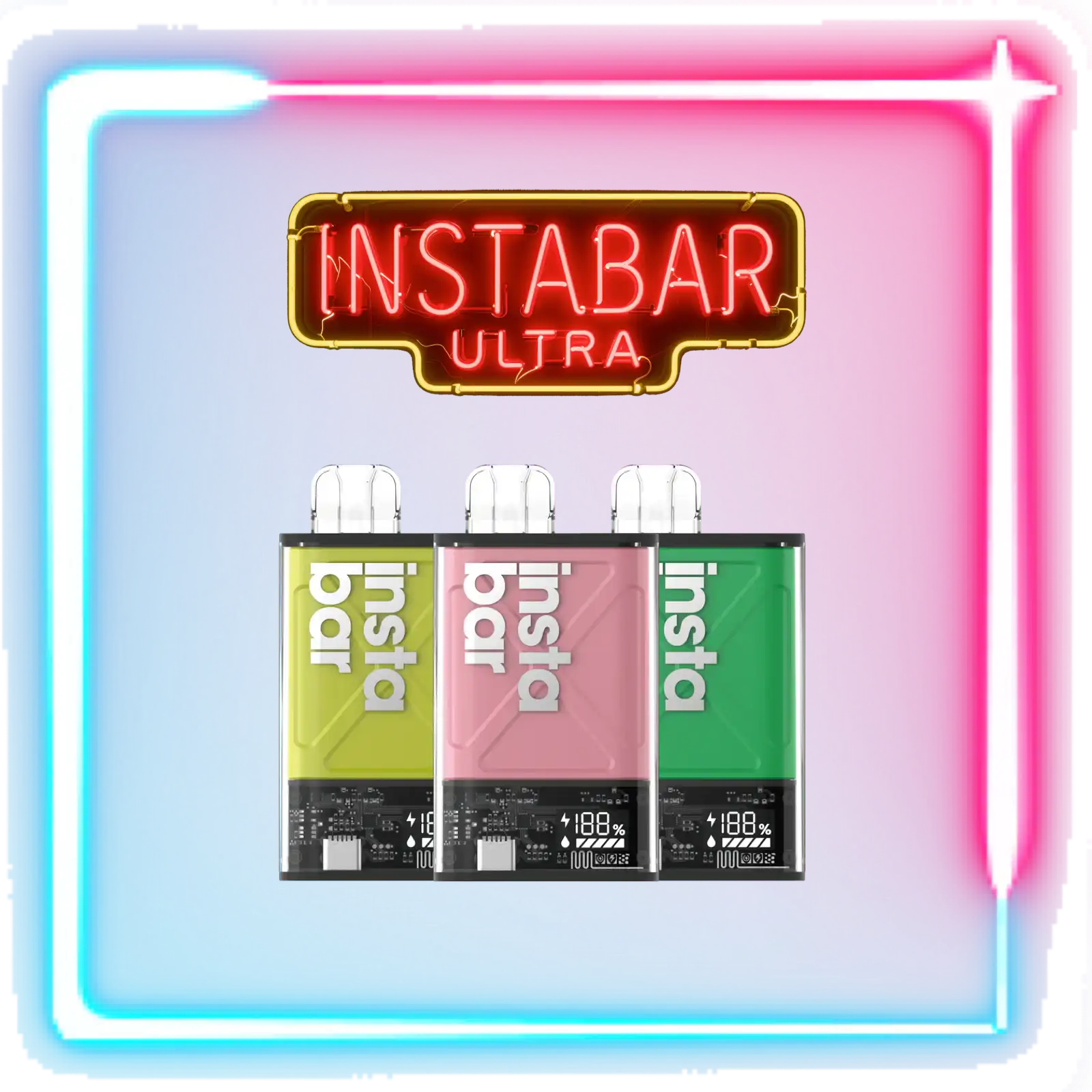 INSTA BAR ULTRA 3pcs