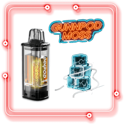 Ice Clear Gunnpod Moss Pod