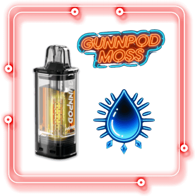 MR Blue Gunnpod Moss Pod