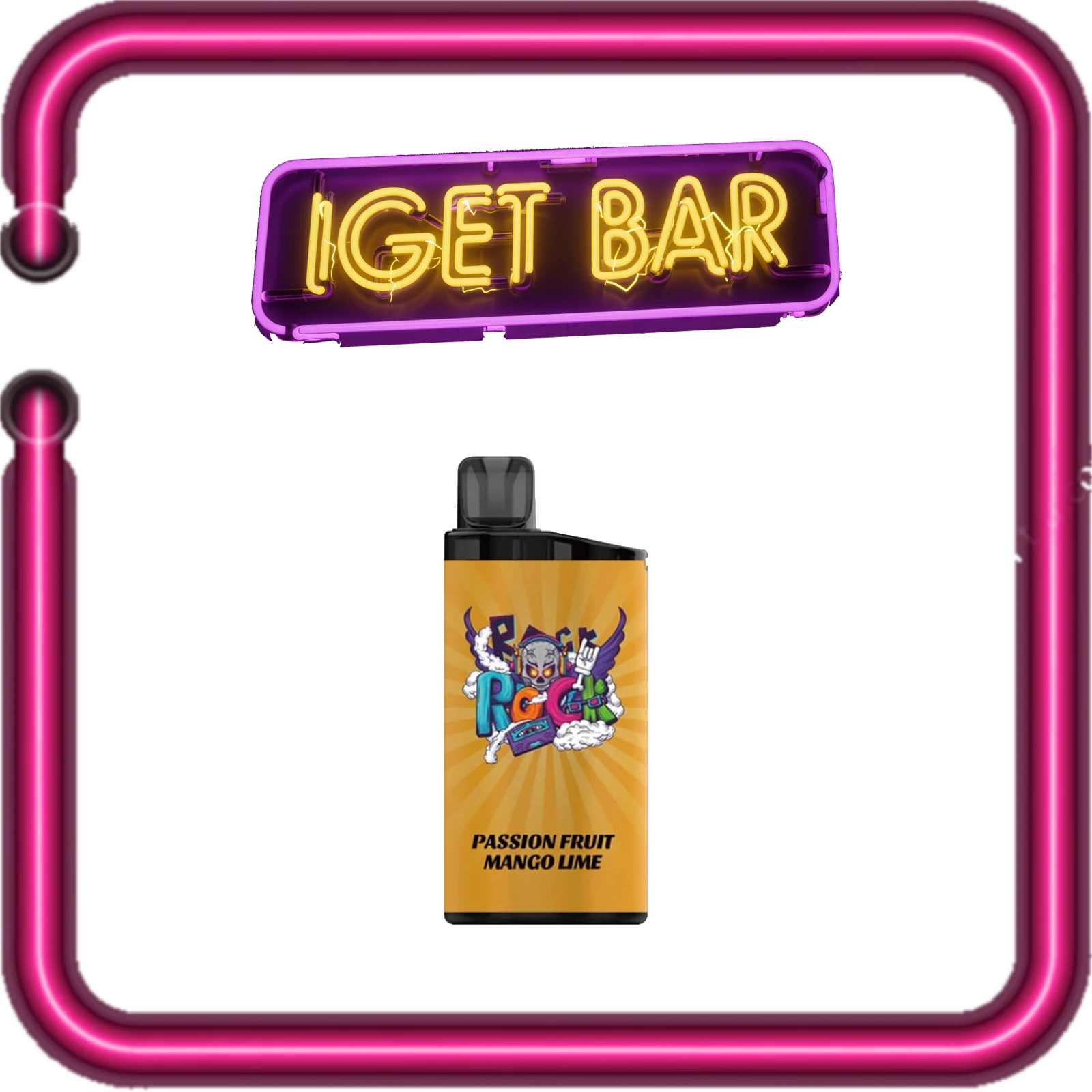 Passion Fruit Mango Lime Iget Bar