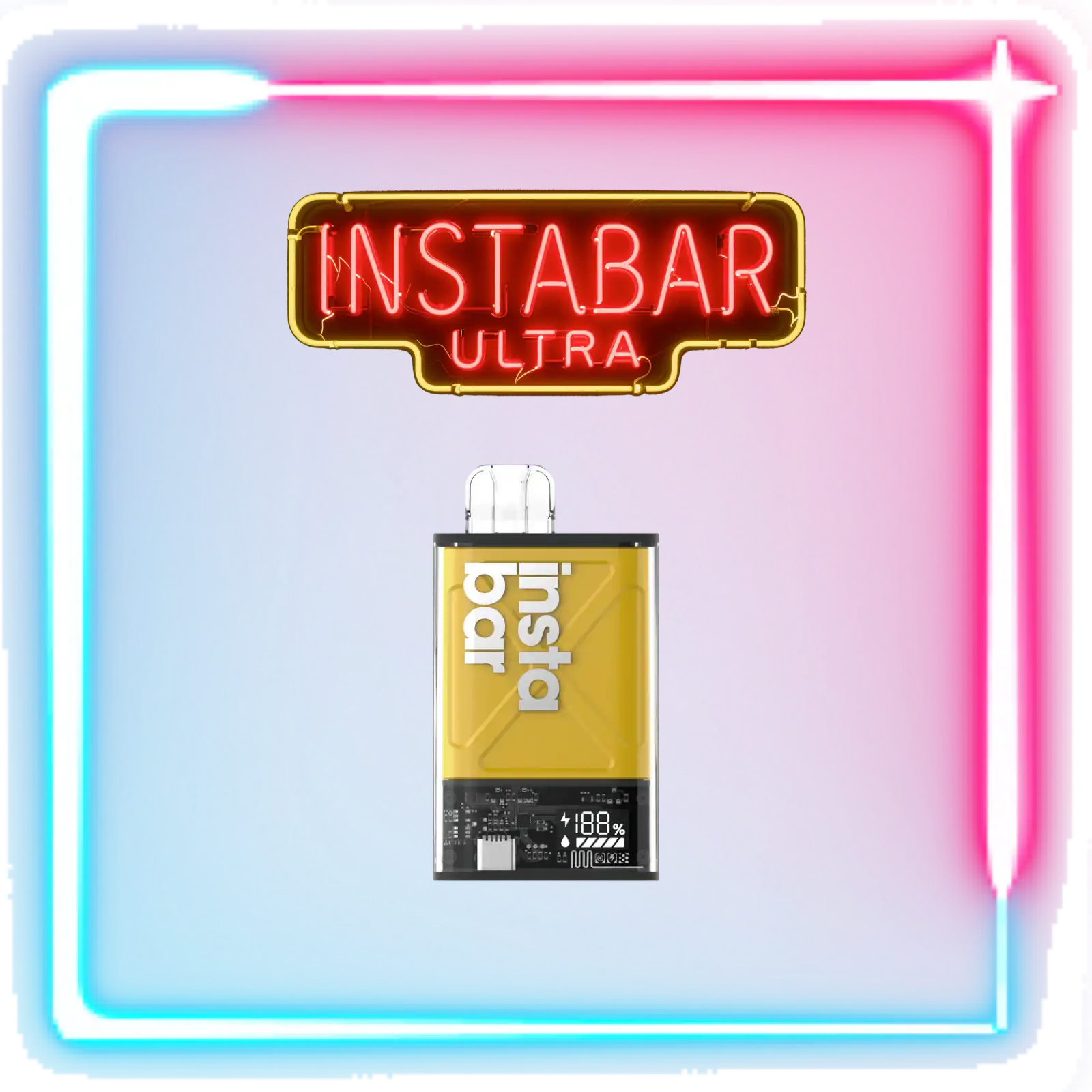 Pineapple Coconut lce Insta Bar Ultra