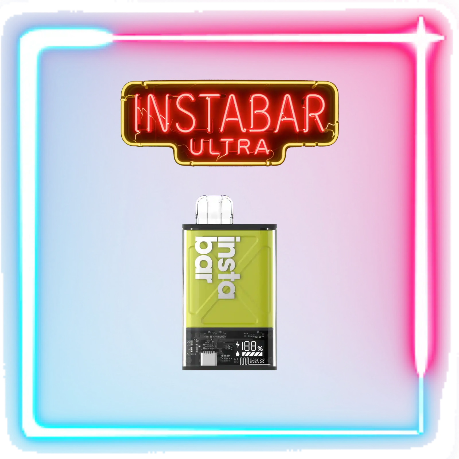 Sour Apple lce Insta Bar Ultra