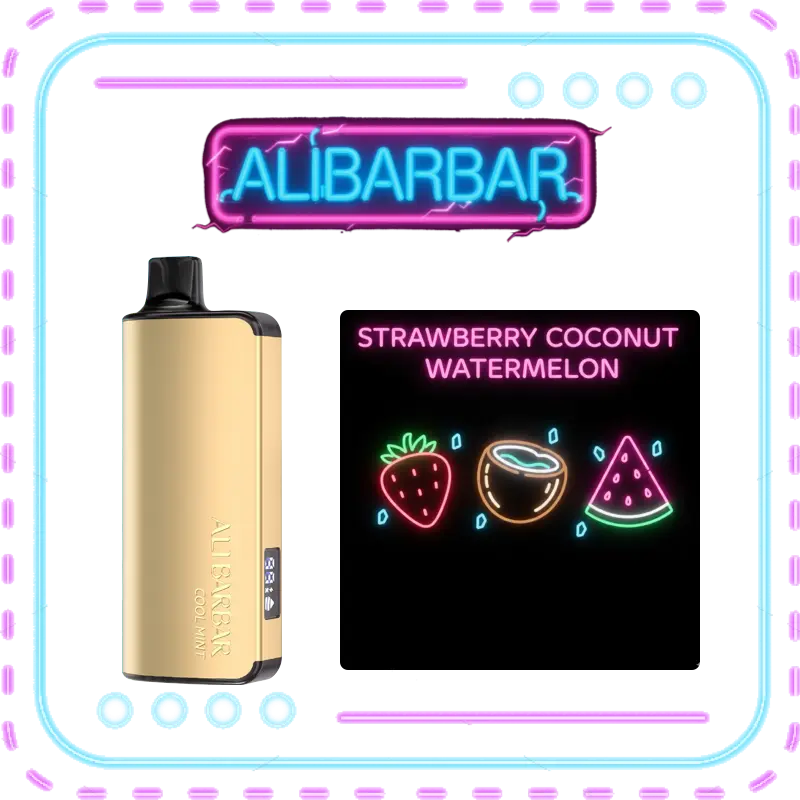 Strawberry Coconut Watermelon Alibarbar Ingot