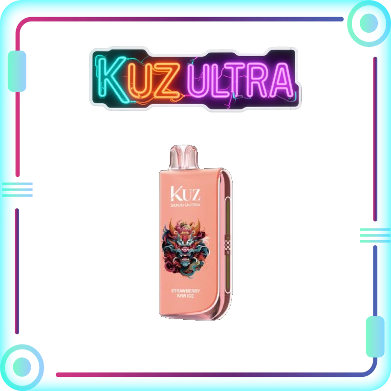 Strawberry Kiwi Ice KUZ ULTRA 9000
