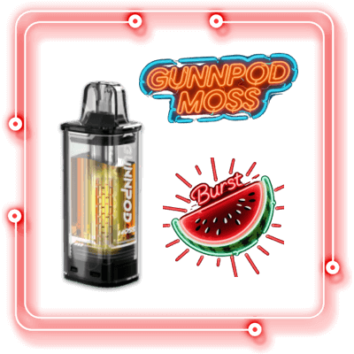 Watermelon Burst Gunnpod Moss Pod