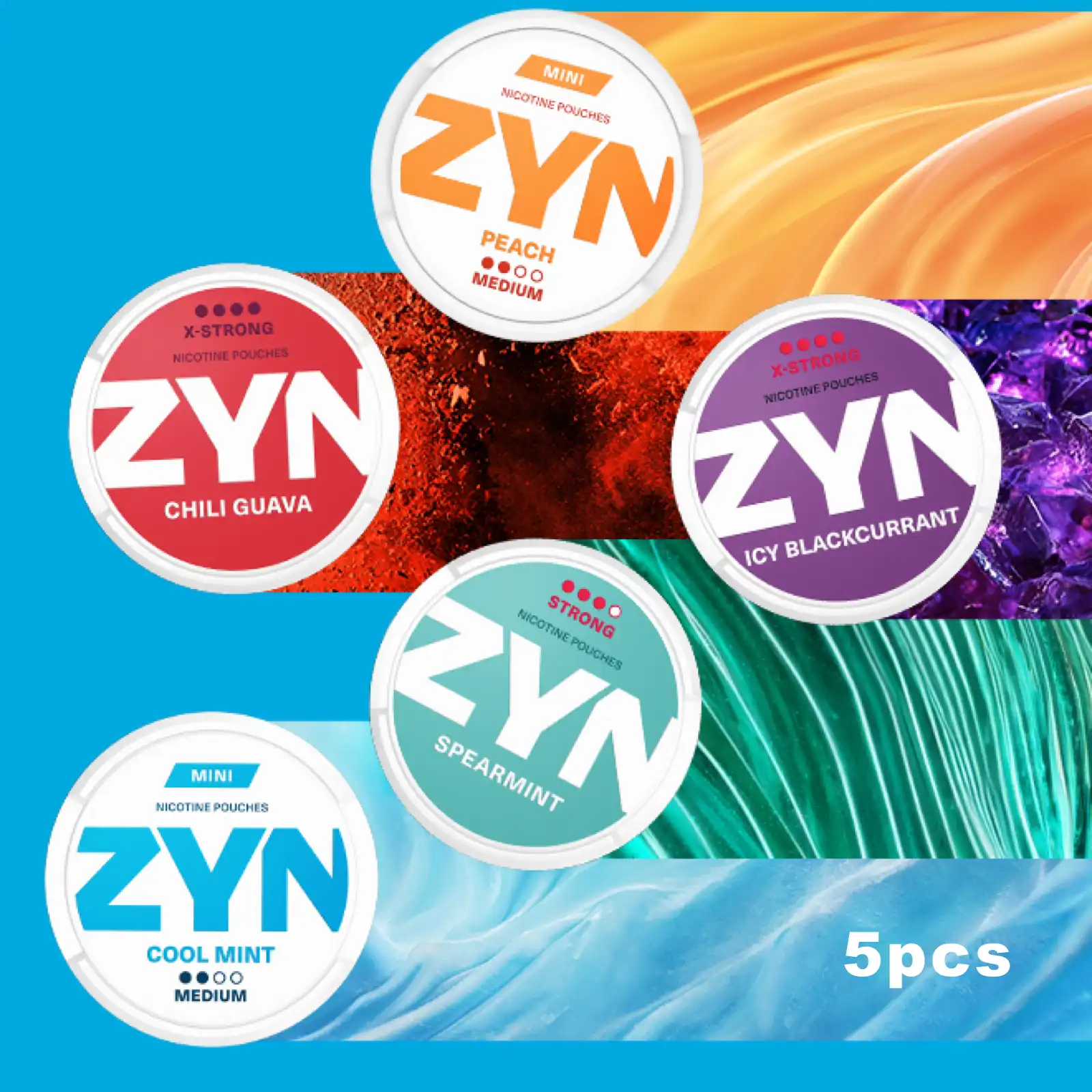 ZYN 5pcs